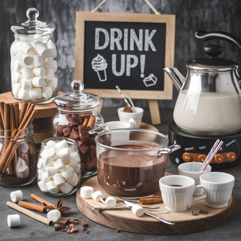 ketel coklat panas
