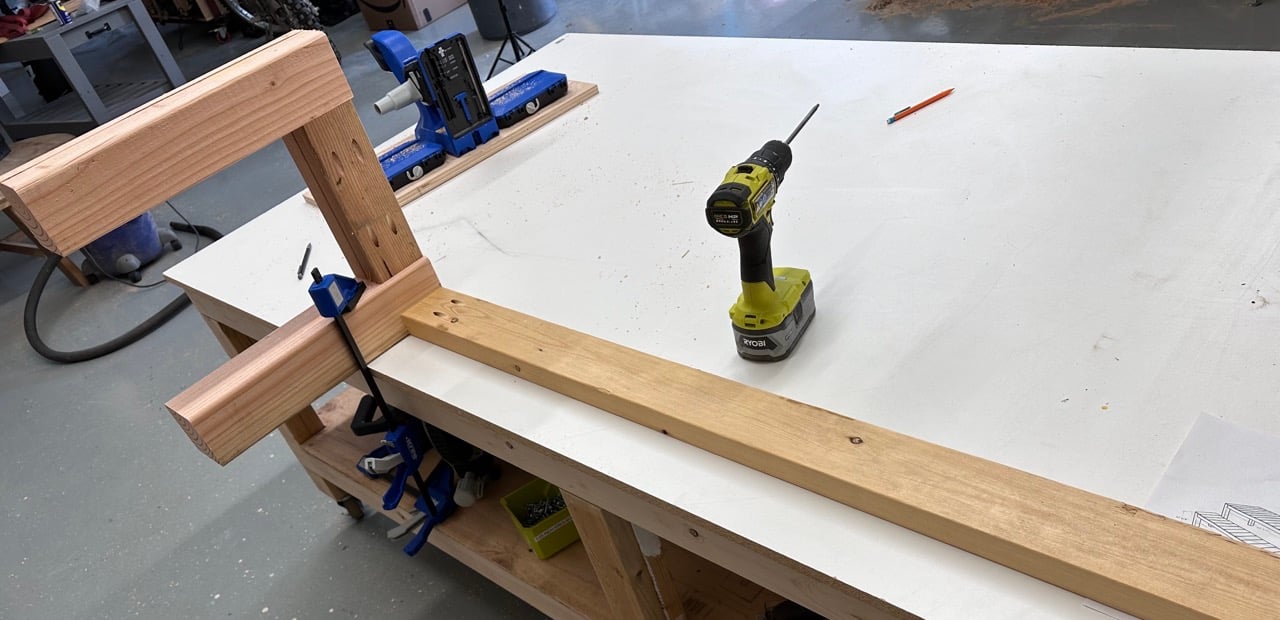 Bench outdoor DIY