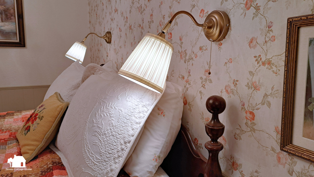 Geust bedroom lighting