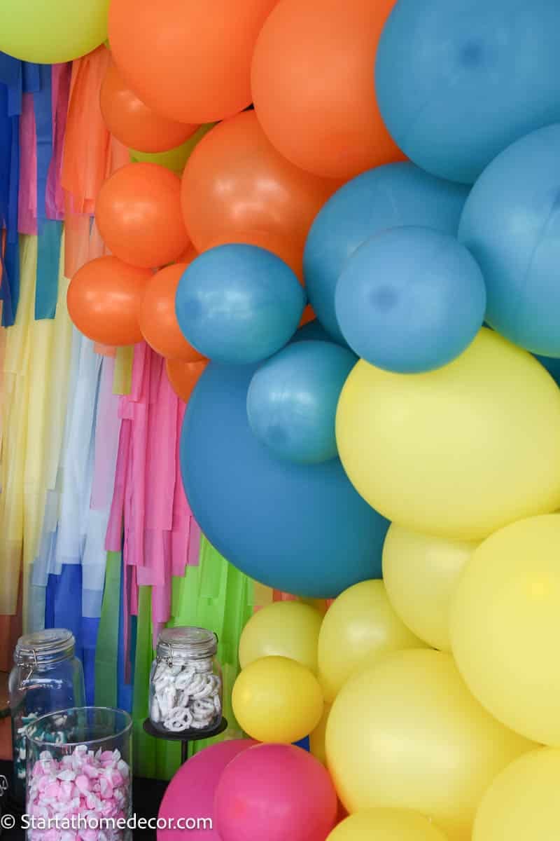 Garland Balon Berwarna -warni